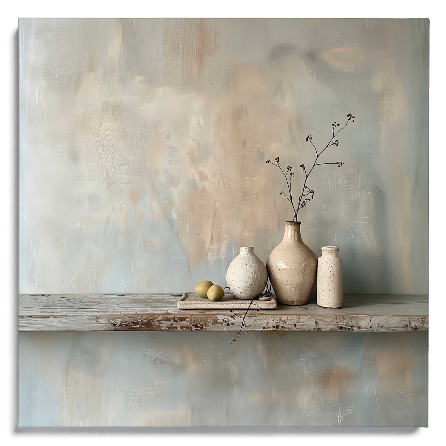 Still Life With a Plank Leinwandbild