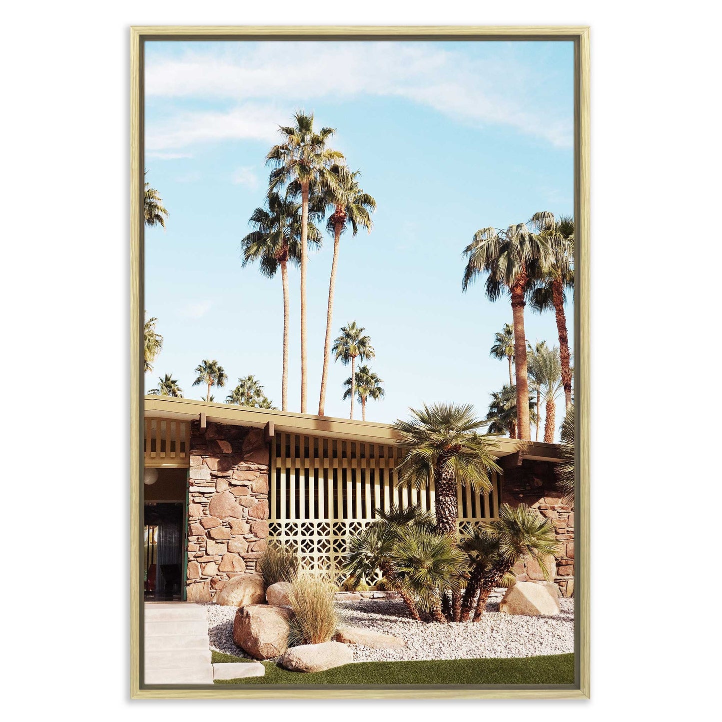 Summer Day At Palm Springs