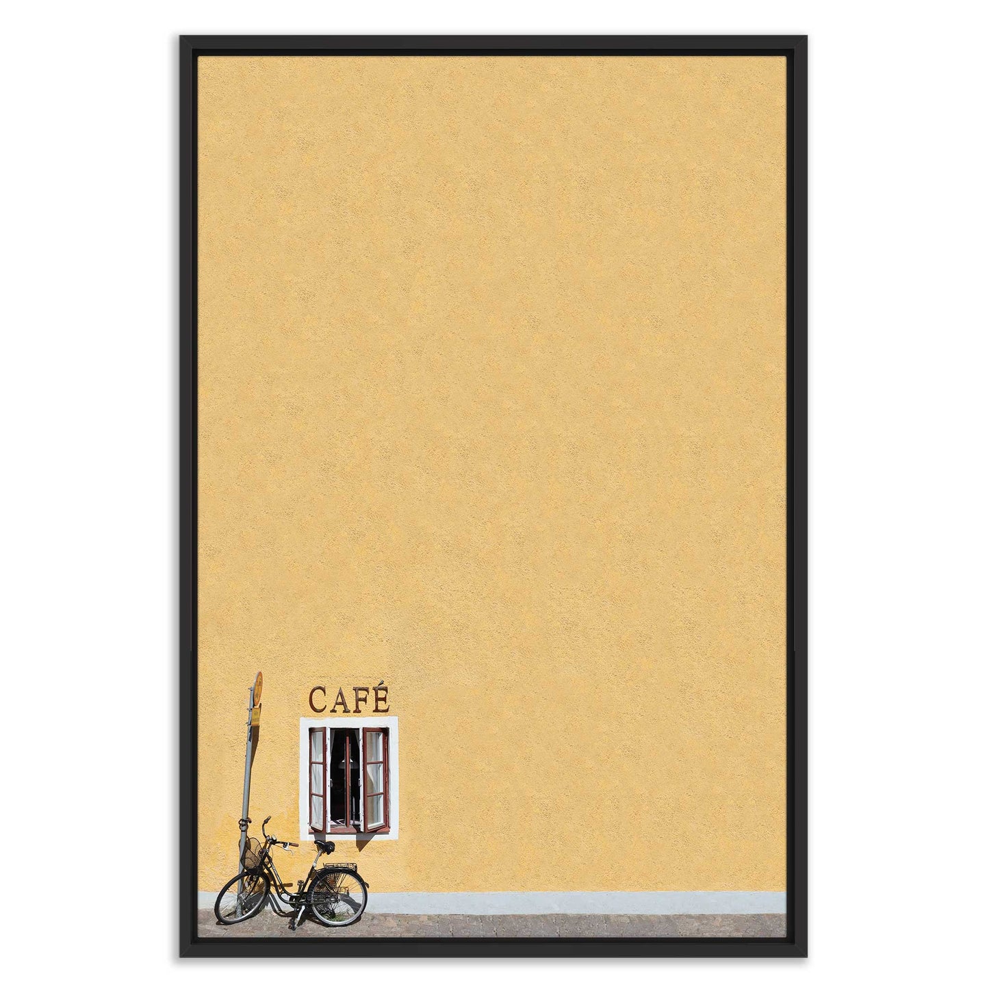 Summer Cafe Leinwandbild