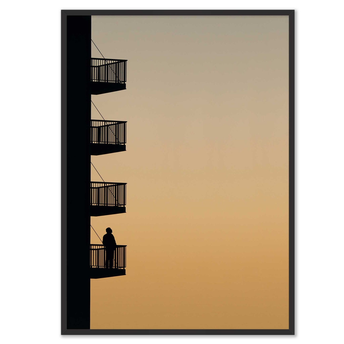 Sunset Reflections Poster