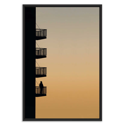 Sunset Reflections Leinwandbild