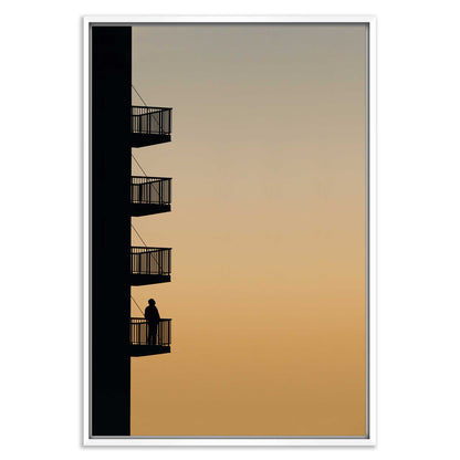 Sunset Reflections Leinwandbild