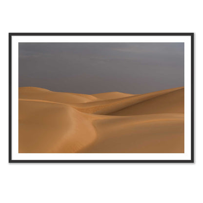 Sunset in the Desert
