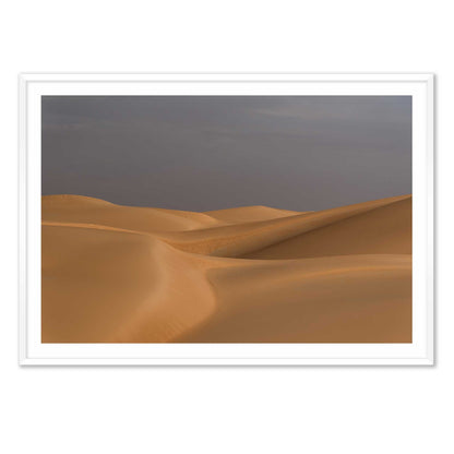 Sunset in the Desert