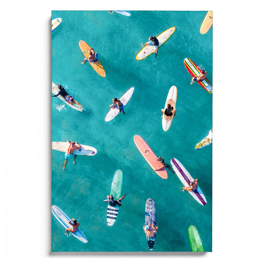 Surfers Traffic Jam