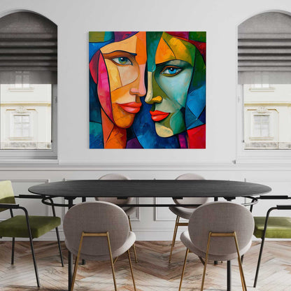 T(w)ogether Leinwandbild