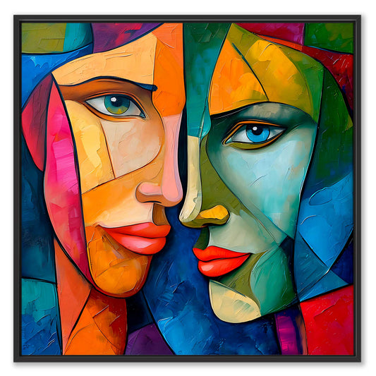 T(w)ogether Leinwandbild