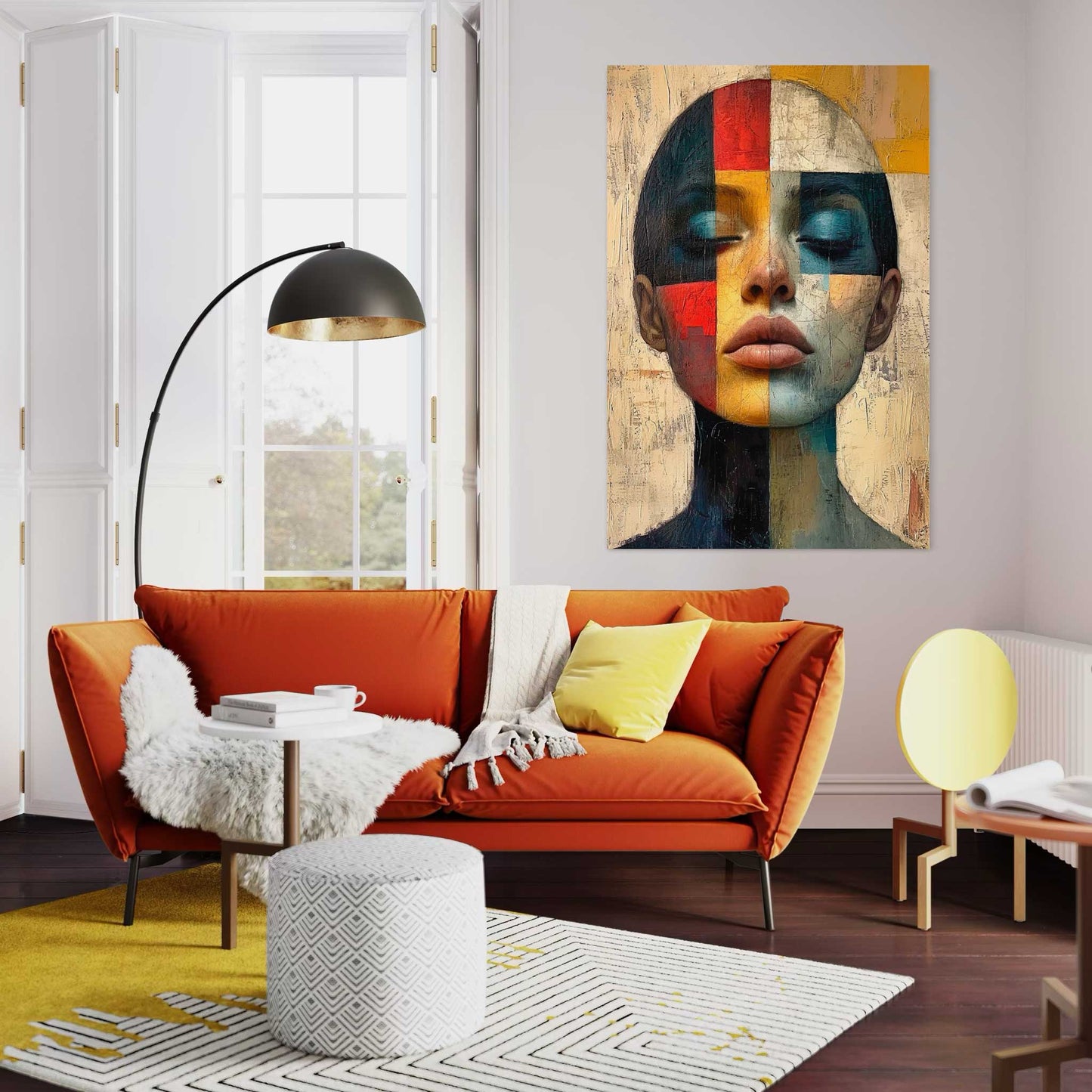 The Face Leinwandbild