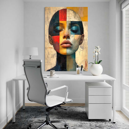 The Face Leinwandbild