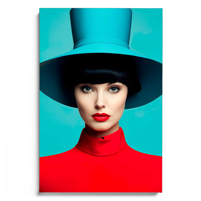 The Hat Leinwandbild