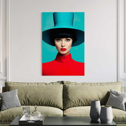 The Hat Leinwandbild