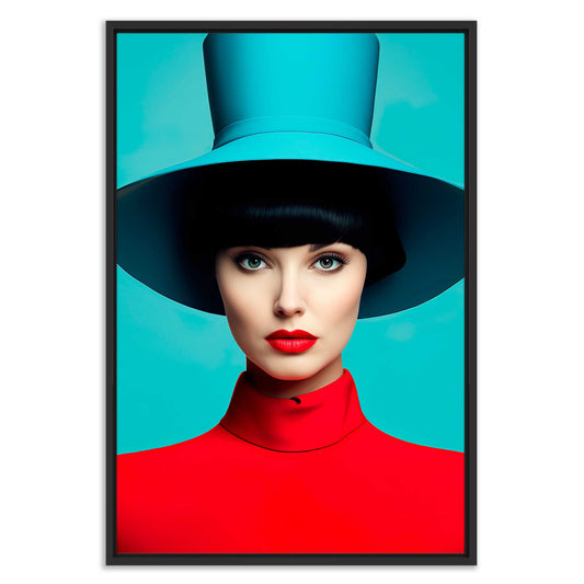 The Hat Leinwandbild