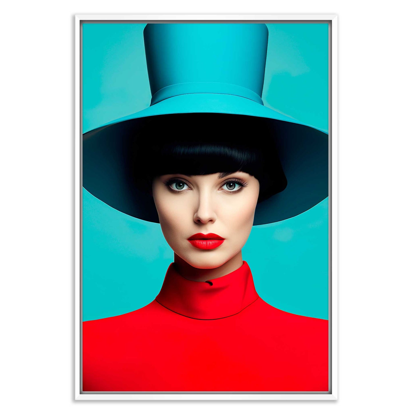 The Hat Leinwandbild