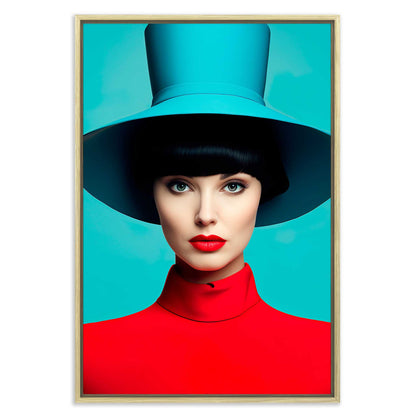 The Hat Leinwandbild