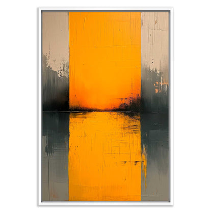 The Yellow Line Leinwandbild