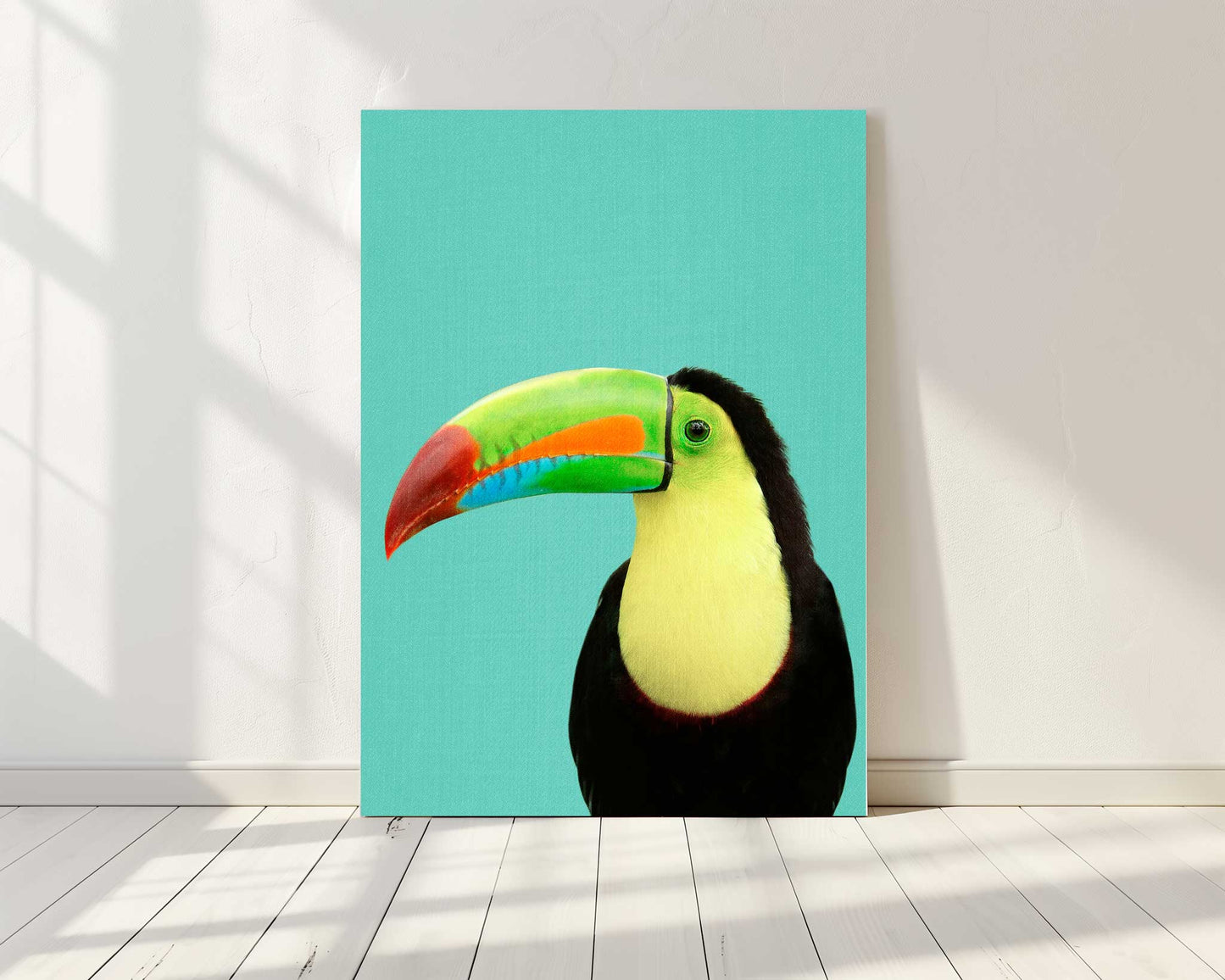 Toucan Bird in Blue