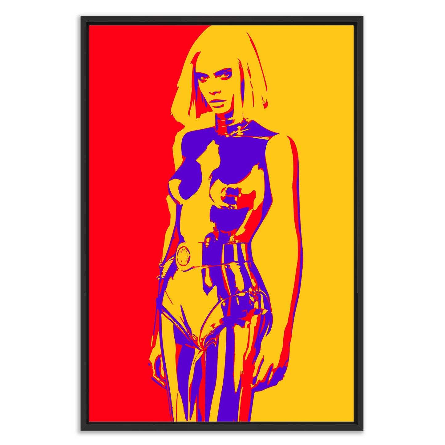 Tough Woman Leinwandbild