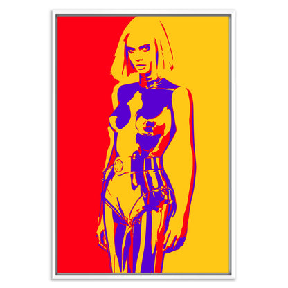 Tough Woman Leinwandbild