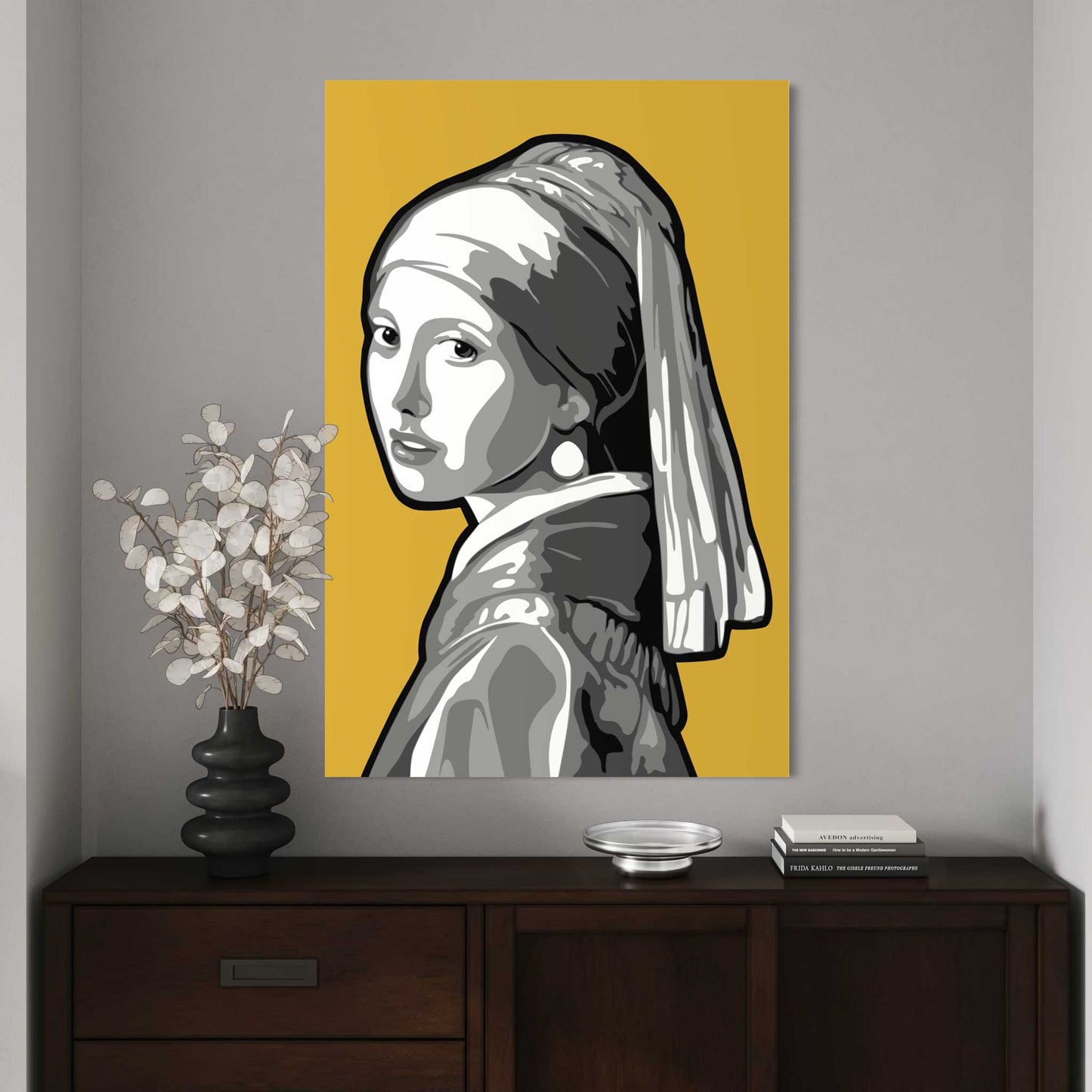 Tribute to Johannes Vermeer Leinwandbild