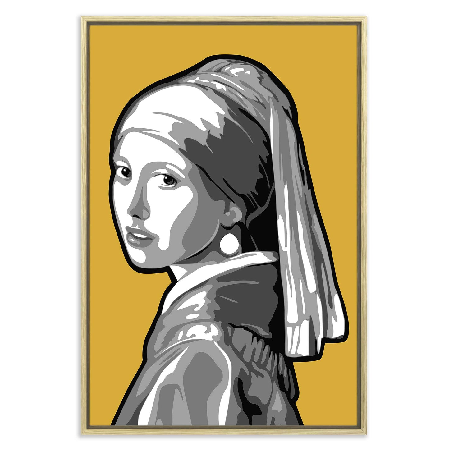 Tribute to Johannes Vermeer Leinwandbild