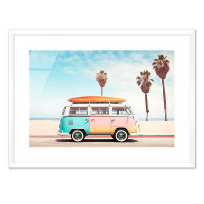 Van on the Beach