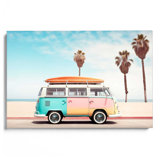 Van on the Beach