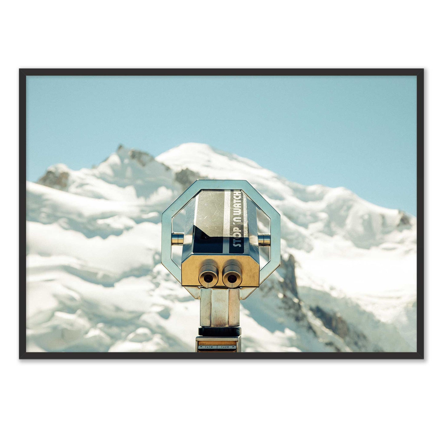 View Over the Mont Blanc