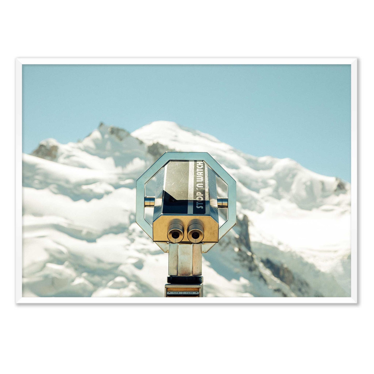 View Over the Mont Blanc