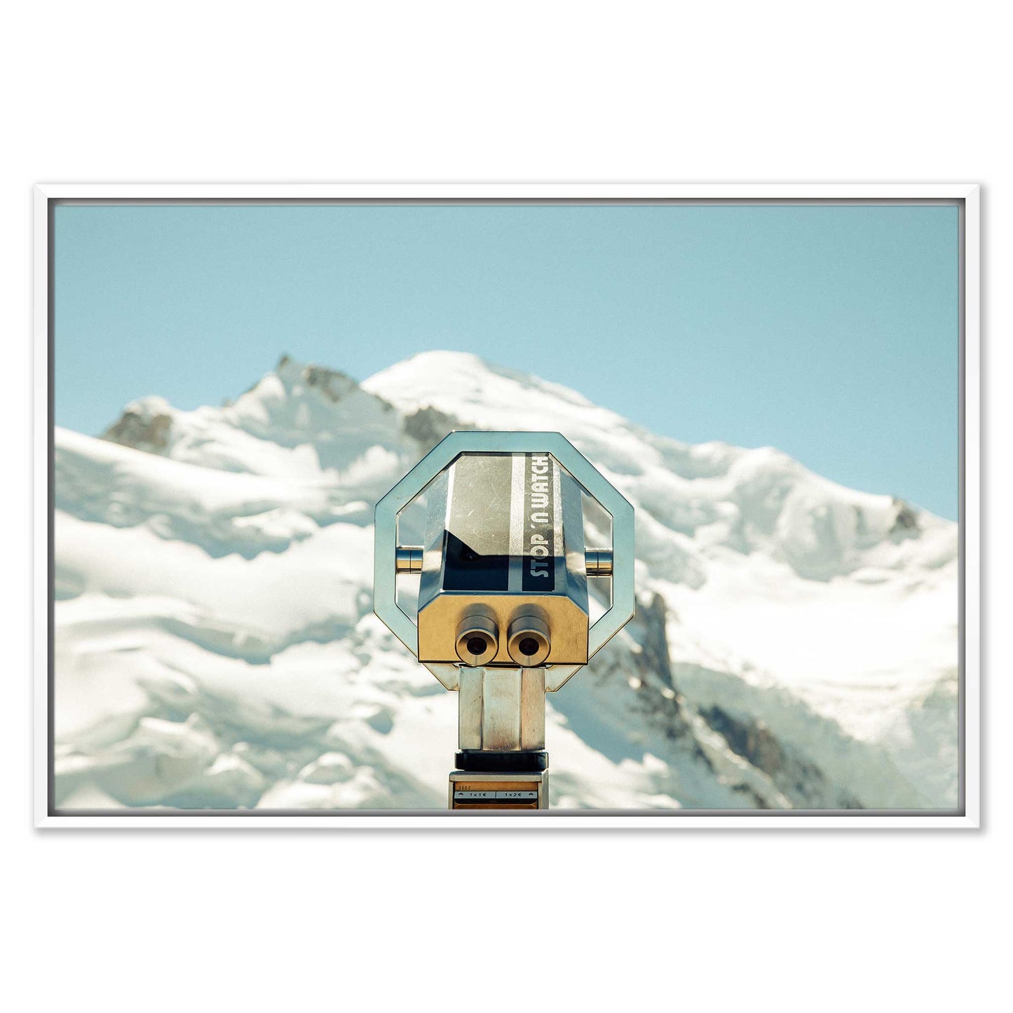 View Over the Mont Blanc