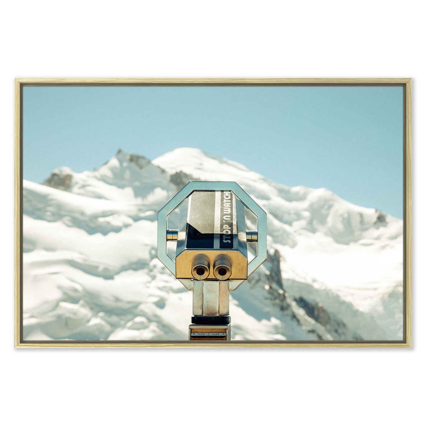 View Over the Mont Blanc