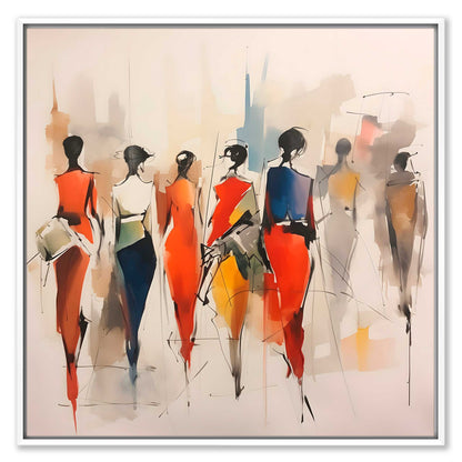 Walking Together II Leinwandbild