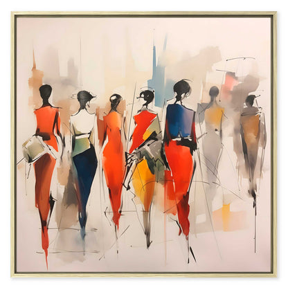 Walking Together II Leinwandbild