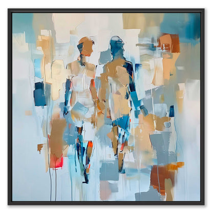Walking Together Leinwandbild