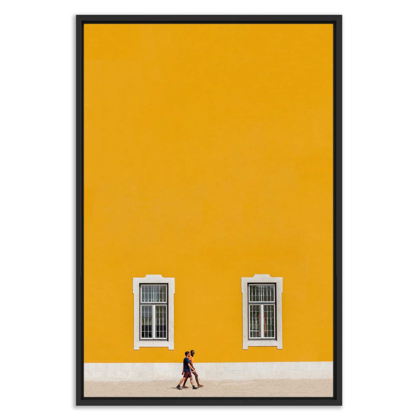 Walking in Lisboa Leinwandbild