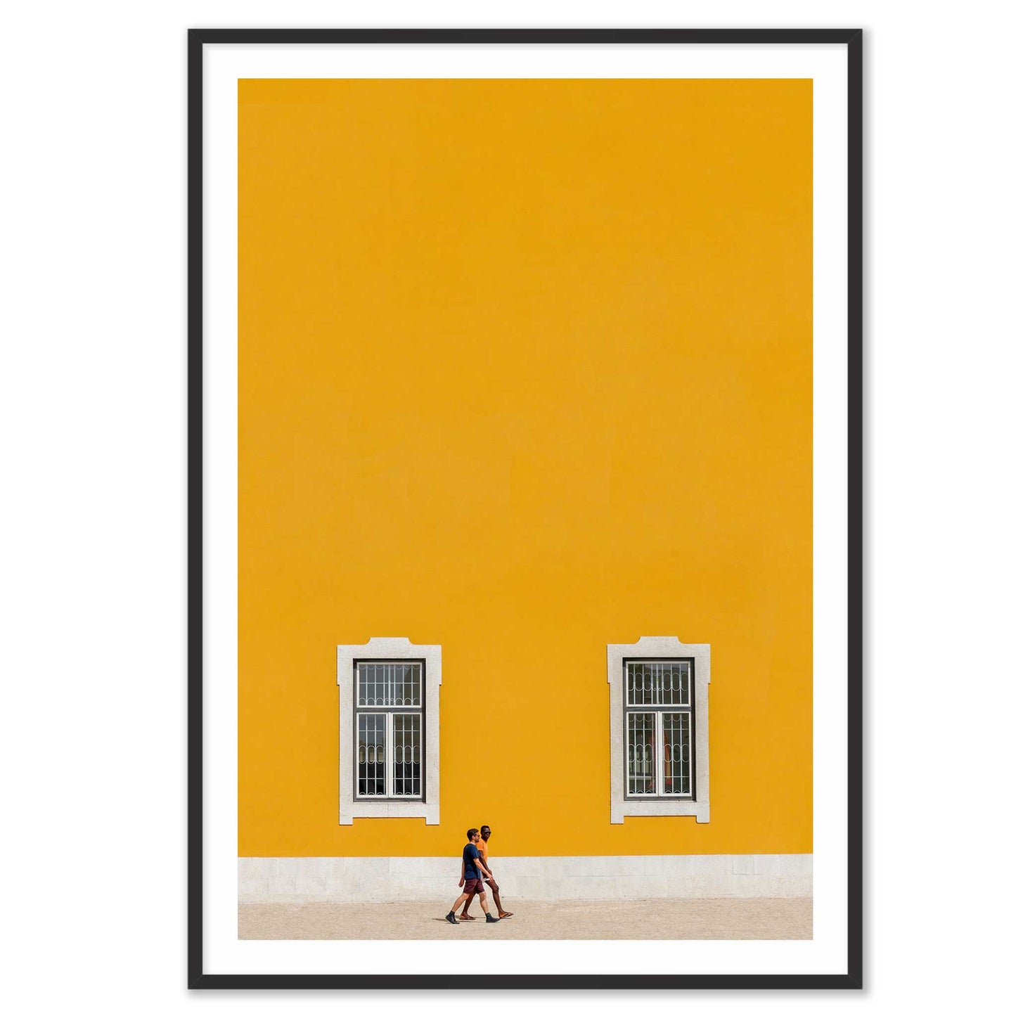 Walking in Lisboa Poster