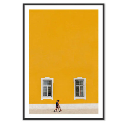 Walking in Lisboa Poster