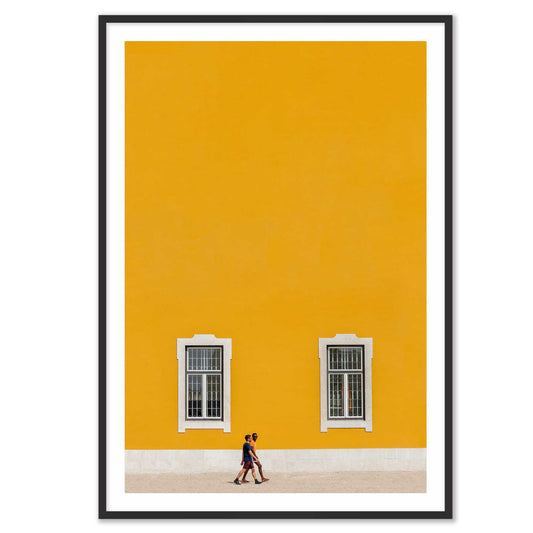 Walking in Lisboa Poster