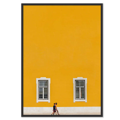 Walking in Lisboa Poster
