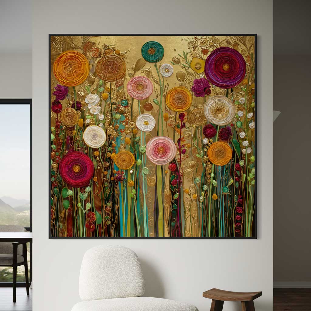 Whispers of a Gilded Garden