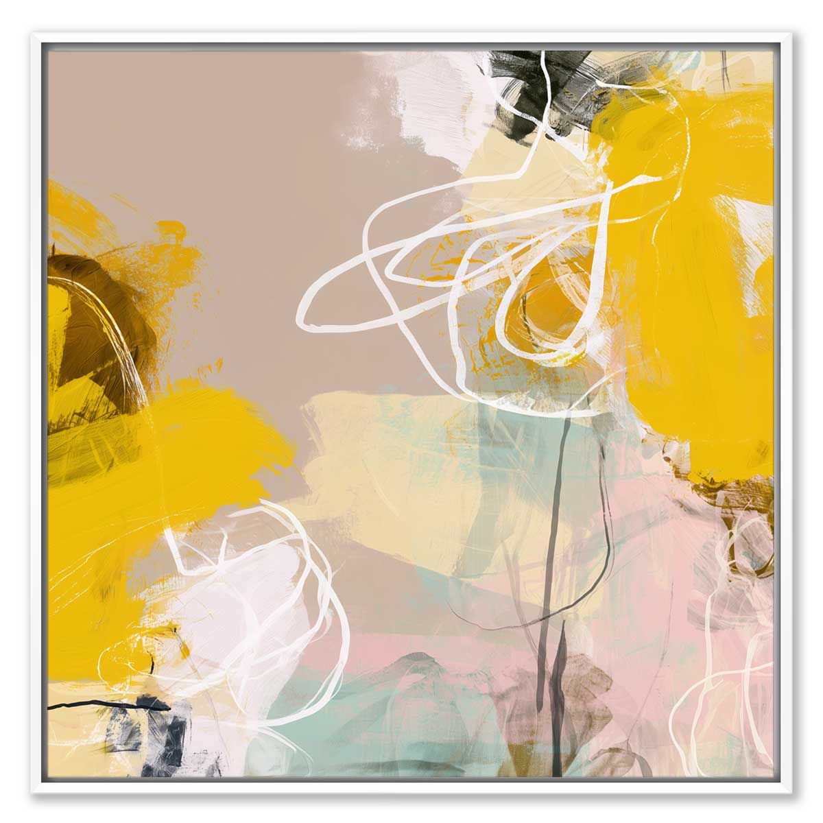 Yellow Drift I