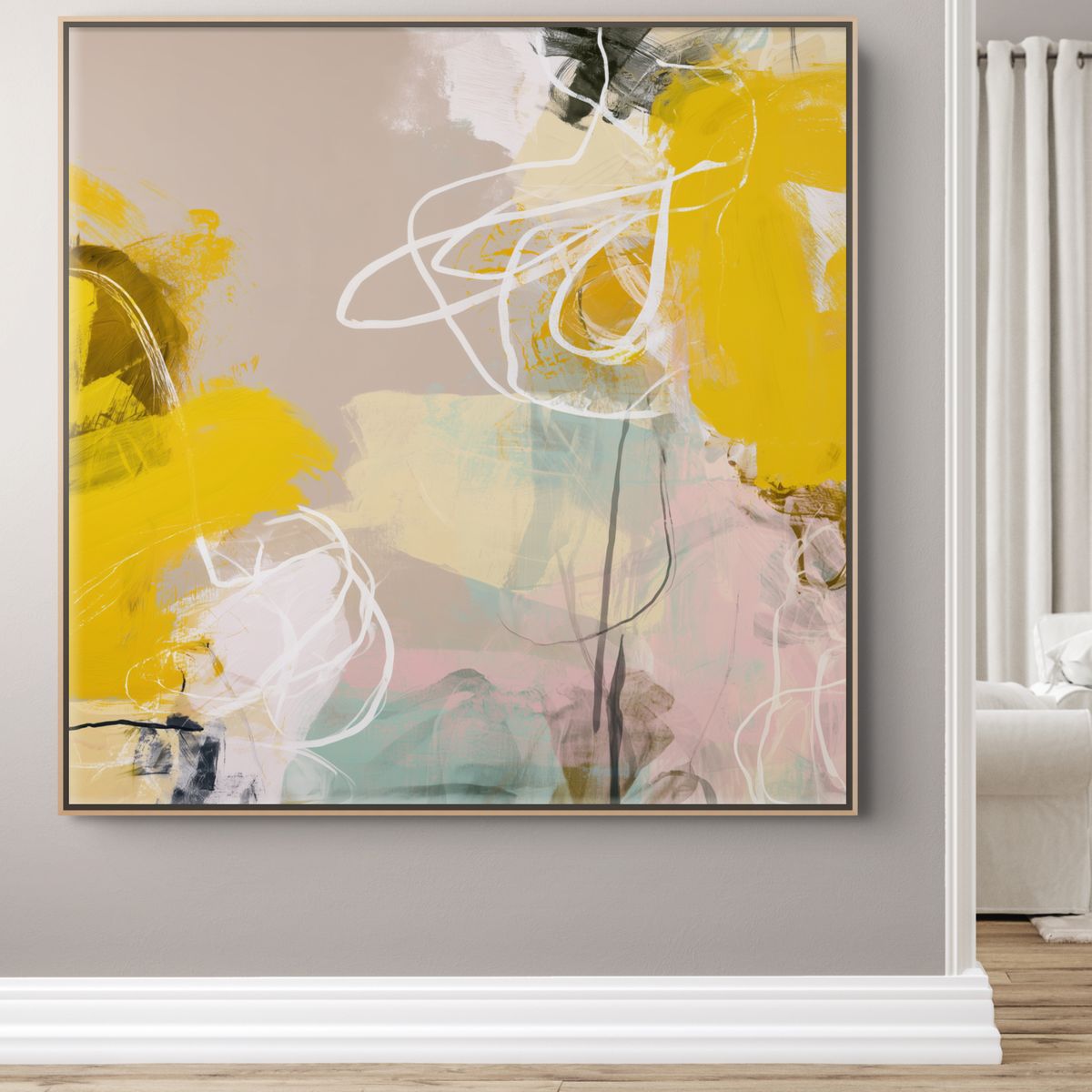 Yellow Drift I